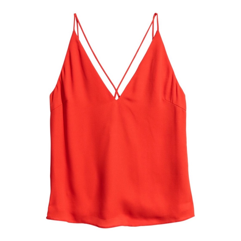 H&M orange tank top